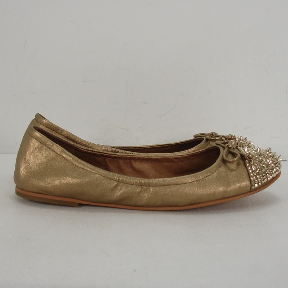 SAM EDELMAN BEATRIX SPIKES STUDS BALLET FLATS 7 M - Picture 3 of 8